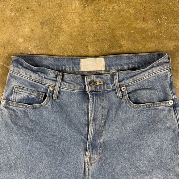 Everlane The Original‎ Cheeky Jeans Women’s 28R Organic Cotton Light Wash - Picture 3 of 13